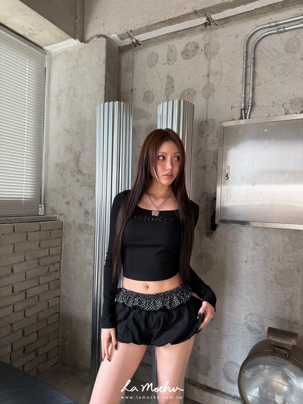 腰拼接棉質小短褲(闆娘清單)